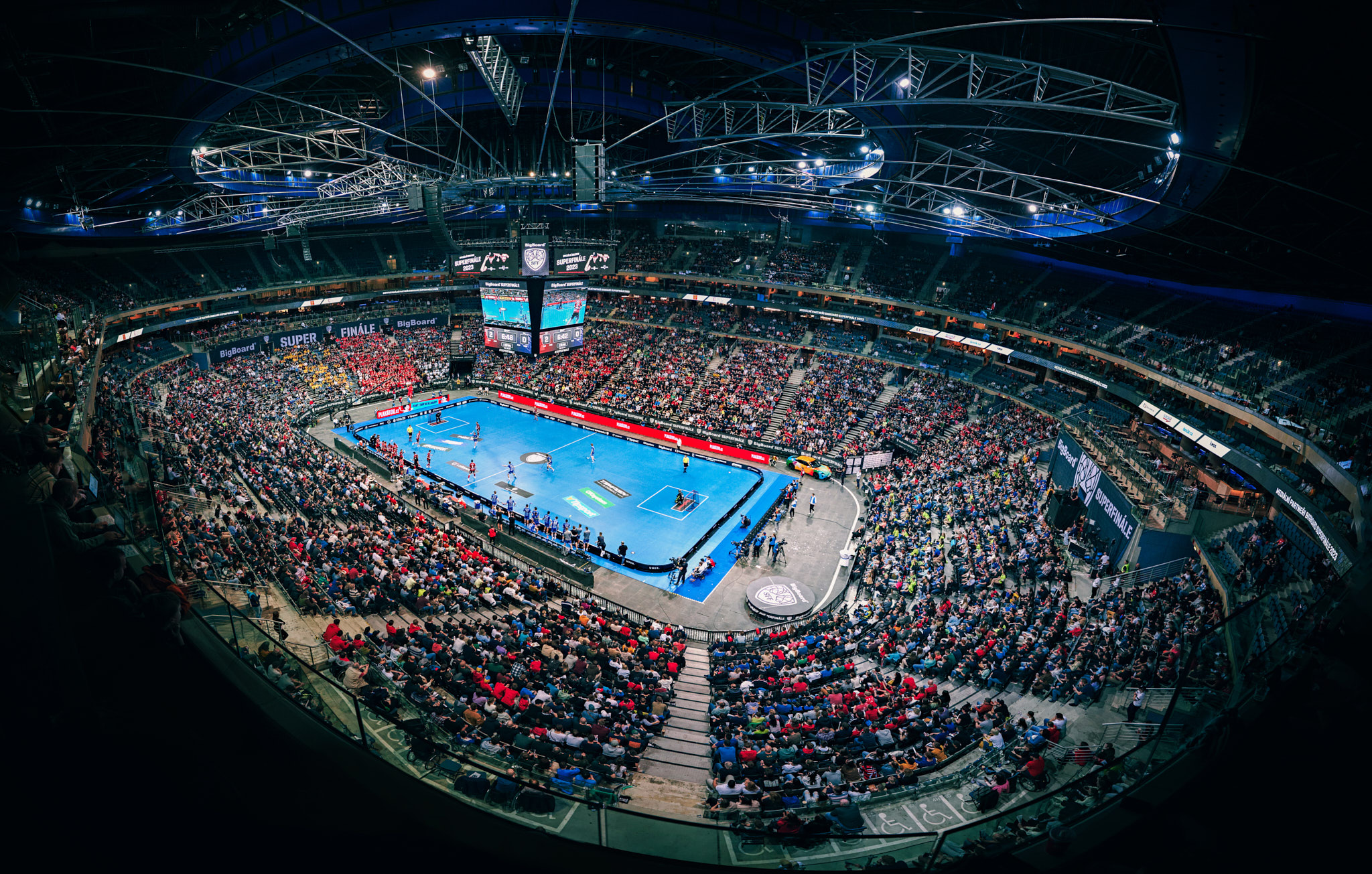 Superfinále florbalu v O2 Aréně