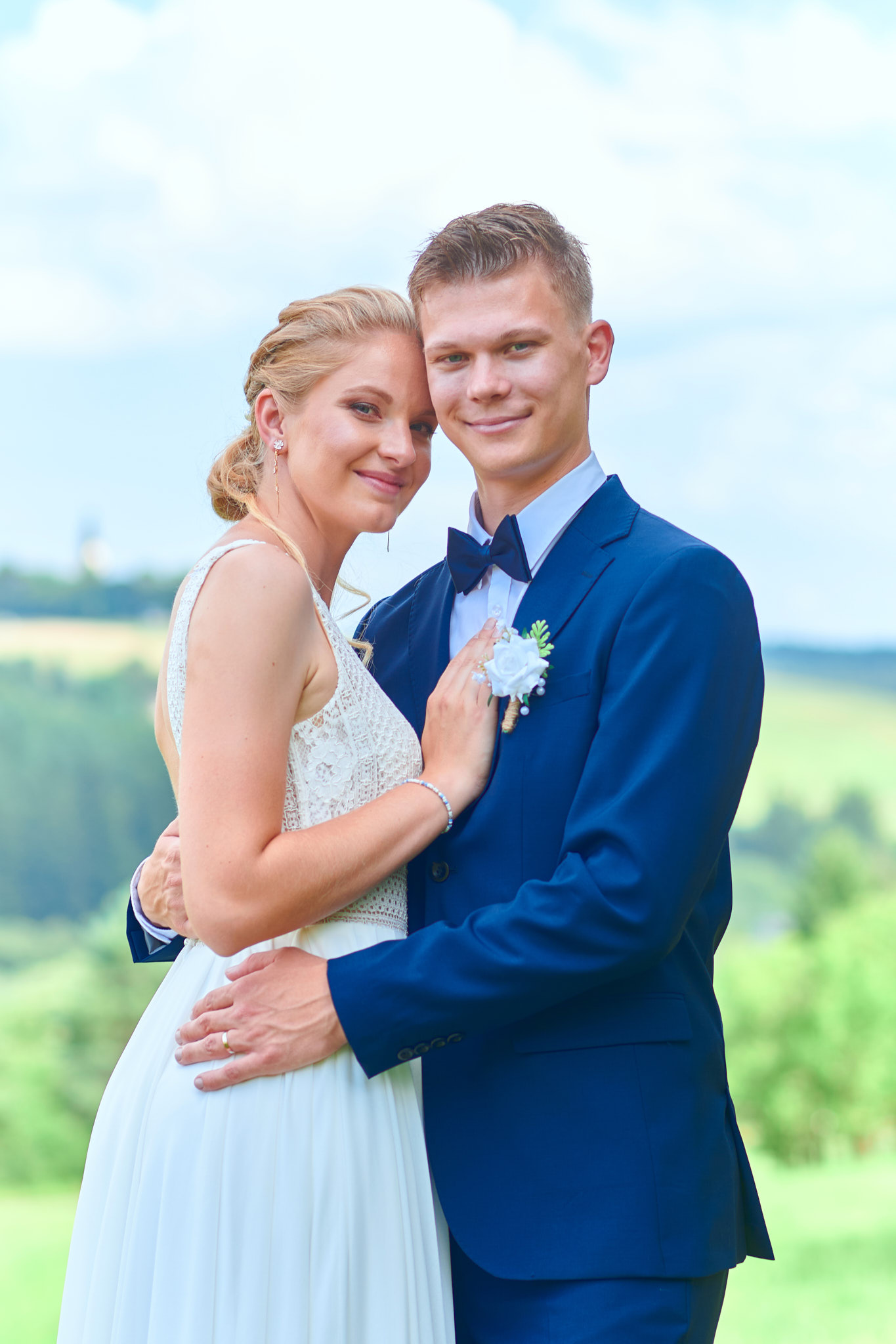 Svatba - Novomanželé Chládkovi